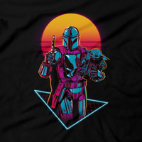 Heavy Metal Tees by Draculabyte l Made from 100% cotton, this unisex t-shirt rocks. Black T-shirt in sizes from small to 6X. Metalheads, Graphic Art, Rock, Movie, Film, Sci-Fi, Yoda, Baby Yoda, Bounty Hunter, TV Show, Mandalorian, Warrior, Boba Fett, Disney, Darth Vader, Princess Leia, Blaster, Episode 3 4, 5, 6, 7, 8, 9, This is the way, Retro 80s, The Child