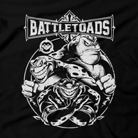 Heavy Metal Tees by Draculabyte l Made from 100% cotton, this unisex t-shirt rocks. Black T-shirt in sizes from small to 6X. Metalheads, Toads, Nes, Zit, Pimple, Rash, Battletoads, Double Dragon, SNES, Nintendo, Super Nintendo, Arcade, Rare, Rareware, Killer Instinct, KI, KI3, Gamer, TMNT, Art, Clothing, Video Game, Retro Gaming, Xbox One, Rare Replay