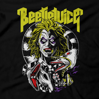 Beetlejuice, Ghost with the most, fantasy, tim burton, Michael Keaton, Barbara and Adam, Winona Ryder, Lydia Deetz, Movie, Film, 80s, 1980s, Sandworm, Cartoon, Handbook, Winter River Best Gift, Shirt, Clothes