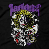 Beetlejuice, Ghost with the most, fantasy, tim burton, Michael Keaton, Barbara and Adam, Winona Ryder, Lydia Deetz, Movie, Film, 80s, 1980s, Sandworm, Cartoon, Handbook, Winter River Best Gift, Shirt, Clothes