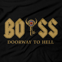 Heavy Metal Tees by Draculabyte l Made from 100% cotton, this unisex t-shirt rocks. Black T-shirt in sizes from small to 6X. Nintendo, Ocarina of Time, Metalheads, Ganon, Ganondorf, Hyrule, Triforce, Graphic Art, BOTW, Breath of the Wild, Boss, Wind Waker, Key, Gold, Highway to Hell, AC/DC, Rock and Roll, Rock N Roll, Back in Black, Gamecube