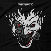 Heavy Metal Tees by Draculabyte l Made from 100% cotton, this unisex t-shirt rocks. Unisex Mens and Womens Size Chart. Small to 6X Tee, Shirt, Video game shirt inspired by Metal, Cyberpunk 2077, Metalheads, Sci-Fi, Science Fiction, 80s, Retro Wave, Robot, Machine, Logo, Keanu Reeves, Mashup, Joker, Batman, Clown, Villain, Gotham City
