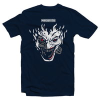 Heavy Metal Tees by Draculabyte l Made from 100% cotton, this unisex t-shirt rocks. Unisex Mens and Womens Size Chart. Small to 6X Tee, Shirt, Video game shirt inspired by Metal, Cyberpunk 2077, Metalheads, Sci-Fi, Science Fiction, 80s, Retro Wave, Robot, Machine, Logo, Keanu Reeves, Mashup, Joker, Batman, Clown, Villain, Gotham City