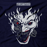 Heavy Metal Tees by Draculabyte l Made from 100% cotton, this unisex t-shirt rocks. Unisex Mens and Womens Size Chart. Small to 6X Tee, Shirt, Video game shirt inspired by Metal, Cyberpunk 2077, Metalheads, Sci-Fi, Science Fiction, 80s, Retro Wave, Robot, Machine, Logo, Keanu Reeves, Mashup, Joker, Batman, Clown, Villain, Gotham City