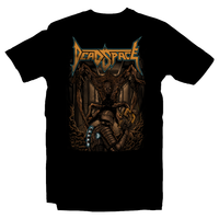 Heavy Metal Tees by Draculabyte l Made from 100% cotton, this unisex t-shirt rocks. Black T-shirt in sizes from small to 6X. Metalheads, Graphic Art, 2, 3, Horror, Monsters, Blood, Bloody, Mask, Helmet, Dead Space, Isaac Clarke, Ishimura, Necromorphs, Leapers, Lurkers, Hunters, Nail Gun, Xbox, PS3, PS5, Remake, Clothes, Retro Game, Video Game, Online Store