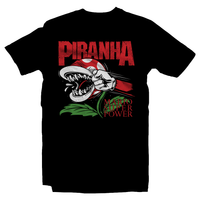 Heavy Metal Tees by Draculabyte l Made from 100% cotton, this unisex t-shirt rocks. Black T-shirt in sizes from small to 6X. Nintendo, Super Mario Bros, Mario, Super Mario, Piranha, Punch, Pantera, Album Art, Smash Bros, NES, SNES, N64, Headbangers, Rock, Retro Gamer, Retro Gaming, Graphic Art, Shirt, Clothing, Cool, Fashion