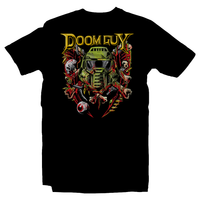 Heavy Metal Tees by Draculabyte l Made from 100% cotton, this unisex t-shirt rocks. Black T-shirt in sizes from small to 6X. Metal, Demon, Hell, Doom, Doomguy, Hellspawn, Art, Clothes, Shirt, Doom Eternal, Nintendo 64, PS4, PC, DOS, 90s, Doom 2, Doom 64, BFG, Pentagram, FPS, John Carmack, Shooter, Rip and Tear, Cacodemon, Cyberdemon, 1993