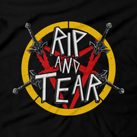 Heavy Metal Tees by Draculabyte l Made from 100% cotton, this unisex t-shirt rocks. Black T-shirt in sizes from small to 6X. Metal, Demon, Hell, Doom, Doomguy, Hellspawn, Art, Clothes, Shirt, Doom Eternal, Nintendo 64, PS4, PC, DOS, 90s, Doom 2, Doom 64, BFG, slayer, FPS, John Carmack, Shooter, Rip and Tear, Cacodemon, Cyberdemon, 1993