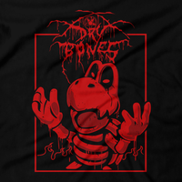 Heavy Metal Tees by Draculabyte l Made from 100% cotton, this unisex t-shirt rocks. Black T-shirt in sizes from small to 6X. Metalheads, Store, Online Shop, SMB, Super Mario 64, Mario Kart, Retro, Video Games, Gamer, SNES, Switch, N64, Art, Luigi's Mansion, Halloween, Dry Bones, Super Mario Bros 3, SMW, SMB3, Paper Mario, Dry Bones, Koopa Troopa, Super Mario