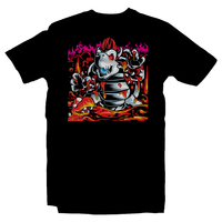 Heavy Metal Tees by Draculabyte l Made from 100% cotton, this unisex t-shirt rocks. Black T-shirt in sizes from small to 6X. Heavy Metal Tees by Draculabyte - Made from 100% cotton, this unisex t-shirt rocks. Video game shirt inspired by Metal, Metalheads, Super Mario Bros, SMB, Bowser, NES, Gojira, Nintendo Designs, 80s, Dinosaur, Dry Bowser, Super Mario 64, King Koopa, Odyssey, Retro Gamer, Game Graphic Art, Mario, Super Smash Bros