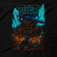 Heavy Metal Tees by Draculabyte l Made from 100% cotton, this unisex t-shirt rocks. Black T-shirt in sizes from small to 6X. Metal from Demon's Souls, Metalheads, Dark Souls, Praise The Sun, Bloodborne, Demon Souls, RPG, Action, PS4, Solaire, Japanese, PS5, Rock, Art, Gothic, Godfrey, Elden Ring, Tarnished, Vagabond, Prisoner