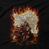 Heavy Metal Tees by Draculabyte l Made from 100% cotton, this unisex t-shirt rocks. Black T-shirt in sizes from small to 6X. Metal from Demon's Souls, Metalheads, Dark Souls, Praise The Sun, Bloodborne, Demon Souls, RPG, Action, PS4, Solaire, Japanese, PS5, Rock, Art, Gothic, Godfrey, Elden Ring, Tarnished, Vagabond, Prisoner