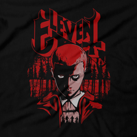 Heavy Metal Tees by Draculabyte l Made from 100% cotton, this unisex t-shirt rocks. Black T-shirt in sizes from small to 6X. Horror, Movie, Film, Scary, Halloween, Evil, Bloody, Killer, Murder, Terror, Monster, Strange, 80s, tv show, Demogorgon, Dream, Sleep, Jason Voorhees, 80s, Shirt, Clothes, Series, Creature, Thing, Online