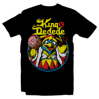 Heavy Metal Tees by Draculabyte l Made from 100% cotton, this unisex t-shirt rocks. Blackshirt in sizes from small to 6X. Metalheads, Battle in Mirrors, Retro, Video Games, Gamer, N64, Graphic Art, Kirby, Dreamland, Super Smash Bros, N64, Nintendo Switch, SNES, Kirby Star Allies, Super Star, Dark Meta Knight, Nintendo Shirt, King Dedede, King Diamond