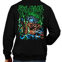 This unisex hoodie rocks. Black Hoodie For Men or Women. Sizes S to 5X - Metal, Metalheads, Gamer, Legacy of Kain, Soul Reaver, Dreamcast, PS2, Blood Omen, 2, Skull, Castlevania, Slayer, Vampire, Graphic Art, Playstation, PS1, Silicon Knights, Raziel, Horror, Xbox, Gamecube, Crystal Dynamics, Zelda, RPG