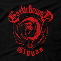 Heavy Metal Tees by Draculabyte l Made from 100% cotton, this unisex t-shirt rocks. Black T-shirt in sizes from small to 6X. Metal, Metal heads, Gamer, Mother, Earthbound, Ness, SNES, Super Nintendo, NES, Super Nintendo, Giygas, Final Boss, Aliens, Super Smash Bros, Ultimate, Switch, Clothing, Tee, Super Mario, Fight, Graphic Art