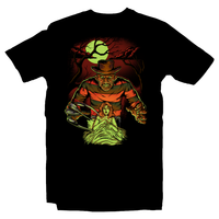 Heavy Metal Tees by Draculabyte l Made from 100% cotton, this unisex t-shirt rocks. Black T-shirt in sizes from small to 6X. Horror, Movie, Film, Scary, Halloween, Evil, Bloody, Killer, Terror, A Nightmare on Elm Street, Freddy Krueger, Dream, Sleep, Dead, Dream Warriors, Master, Girls, 80s, Shirt, Clothes, Nancy, Freddy VS Jason