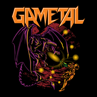 Heavy Metal Tees by Draculabyte l Made from 100% cotton, this unisex t-shirt rocks. Black T-shirt in sizes from small to 6X. GaMetal, Youtube, Video Games, Gamer, Retro Gamer, Retro Gaming, Bard, Guitar, Boo, Super Mario, Kirby, Jonny Atma, Music, Shirt, Clothes