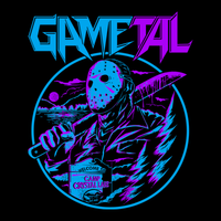 Heavy Metal Tees by Draculabyte l Made from 100% cotton, this unisex t-shirt rocks. Black T-shirt in sizes from small to 6X. GaMetal, Youtube, Video Games, Gamer, Retro Gamer, Retro Gaming, Bard, Guitar, Boo, Super Mario, Kirby, Jonny Atma, Music, Shirt, Clothes