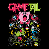 Heavy Metal Tees by Draculabyte l Made from 100% cotton, this unisex t-shirt rocks. Black T-shirt in sizes from small to 6X. GaMetal, Youtube, Video Games, Gamer, Retro Gamer, Retro Gaming, Bard, Guitar, Boo, Super Mario, Kirby, Jonny Atma, Music, Shirt, Clothes