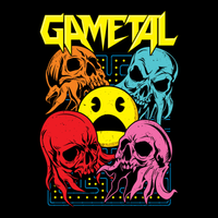 Heavy Metal Tees by Draculabyte l Made from 100% cotton, this unisex t-shirt rocks. Black T-shirt in sizes from small to 6X. GaMetal, Youtube, Video Games, Gamer, Retro Gamer, Retro Gaming, Bard, Guitar, Boo, Super Mario, Kirby, Jonny Atma, Music, Shirt, Clothes