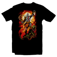 Draculabyte T-shirt - Unisex, Sizes Small to 6x - Metalheads, Kratos, God of War, Zeus, Greek Mythology, Hades, Playstation 2, Playstation 4, PS5, PS3, PS2, Medusa, Ares, Hercules, Axe, Ragnarok, PSP, Atreus, Boy, Monster, shirt, gift, Graphic Art