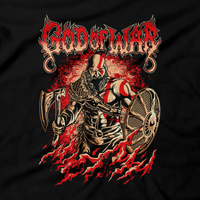 Draculabyte T-shirt - Unisex, Sizes Small to 6x - Metalheads, Kratos, God of War, Zeus, Greek Mythology, Hades, Playstation 2, Playstation 4, PS5, PS3, PS2, Medusa, Ares, Hercules, Axe, Ragnarok, PSP, Atreus, Boy, Monster, shirt, gift, Graphic Art