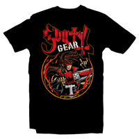 Heavy Metal Tees by Draculabyte l Made from 100% cotton, this unisex t-shirt rocks. Black T-shirt in sizes from small to 6X. Metalheads, Fighting Game, Arcade, Fighter, Guilty Gear, Strive, Xrd, Sol Badguy, Ky Kiske, Millia Rage, I No, Baiken, Dizzy Frost, Zato-1, Slayer, BEDMAN, LEO WHITEFANG, Playstation, Retro Gamer, Gaming, Shirt