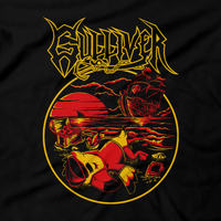 Heavy Metal Tees by Draculabyte l Made from 100% cotton, this unisex t-shirt rocks. Black T-shirt in sizes from small to 6X. Metalheads, Slayer, Smash Bros, Graphic Art, New Horizons, Isabelle, Tom Nook, Animals, Animal Crossing, Nintendo Switch, KK Slider, Clothes, Black, Goth, Gulliver, Pirate, Ship, Treasure, Bells, Seagull, Sunset