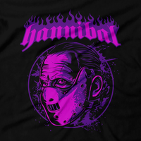 Heavy Metal Tees by Draculabyte l Made from 100% cotton, this unisex t-shirt rocks. Black T-shirt in sizes from small to 6X. Metalheads. Horror, Movie, Film, Scary, Halloween, Evil, Bloody, Killer, Murder, Hannibal Lecter, Cannibal, Eat, Serial Killer, Red Dragon, The Silence of the Lambs, clarice starling, Freddy, Clothes, Shop, Clothing Store