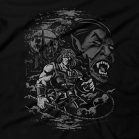 Heavy Metal Tees by Draculabyte l Made from 100% cotton, this unisex t-shirt rocks. Black T-shirt in sizes from small to 6X. Metal, Metal, Metalheads, Gamer, Nes, Nintendo, Pixel, 8-Bit, 1980s, Castlevania, Simon Belmont, Vampire Killer, SOTN, Dracula, Skull, Symphony of the Night, Slayer, Vampire Hunter, Graphic Art, 1986, 1987, Konami