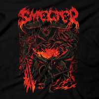 Heavy Metal Tees by Draculabyte l Made from 100% cotton, this unisex t-shirt rocks. Black T-shirt in sizes from small to 6X. Metal, Nintendo, Metalheads, Dark Souls 2, Praise The Sun, Bloodborne, Demon Souls, RPG, Action, Bonfire, PS4, Xbox, Solaire, Geek, Japanese, Pixel, Retro, Heavy Metal, Rock, Fire