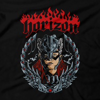 Draculabyte T-shirt - Unisex, Sizes Small to 6x - Metalheads, Tomb, Playstation 2, Playstation 4, PS5, PS3, shirt, aloy, horizon, robots, machines, Forbidden West, Female, Woman, Zero Dawn, Open World, Hunter, God of War, Graphic Art, Shirt, Clothes