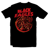 Heavy Metal Tees by Draculabyte l Made from 100% cotton, this unisex t-shirt rocks. Black T-shirt in sizes from small to 6X. Fire Emblem Three Houses, Blue Lions, Golden Deer, Black Eagles, Radiant Dawn, Adrestian Empire, Byleth, Claude, Dimitri, Edelgard, Church of Seiros, Seteth, Ashen Wolves, Marth, Lucina, Chrom, Roy, Nintendo Switch