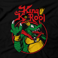 Metalheads, Graphic Art, Boss, Rock and Roll, King K. Rool, Crocodile, Donkey Kong Country, Donkey Kong 64, Diddy Kong, SNES, Super Nintendo, Rare, Rareware, Nintendo, N64, Game Boy, King Diamon, Mash Up, Parody, Super Smash Bros