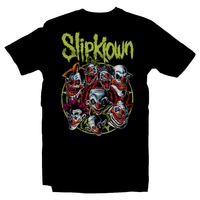 Heavy Metal Tees by Draculabyte l Made from 100% cotton, this unisex t-shirt rocks. Black T-shirt in sizes from small to 6X. Metalheads. Horror, Movie, Film, Scary, Halloween, Evil, Killer, Murder, Clowns, killer klowns from outer space, cotton candy, aliens, Circus, Jumbo, Fatso, Shorty, Rudy, Spikey, Slim, Myers, Clothes, Shop, Clothing Store