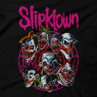 Heavy Metal Tees by Draculabyte l Made from 100% cotton, this unisex t-shirt rocks. Black T-shirt in sizes from small to 6X. Metalheads. Horror, Movie, Film, Scary, Halloween, Evil, Killer, Murder, Clowns, killer klowns from outer space, cotton candy, aliens, Circus, Jumbo, Fatso, Shorty, Rudy, Spikey, Slim, Myers, Clothes, Shop, Clothing Store