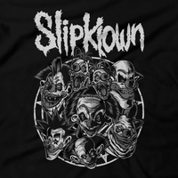 Heavy Metal Tees by Draculabyte l Made from 100% cotton, this unisex t-shirt rocks. Black T-shirt in sizes from small to 6X. Metalheads. Horror, Movie, Film, Scary, Halloween, Evil, Killer, Murder, Clowns, killer klowns from outer space, cotton candy, aliens, Circus, Jumbo, Fatso, Shorty, Rudy, Spikey, Slim, Myers, Clothes, Shop, Clothing Store