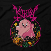 Heavy Metal Tees by Draculabyte l Made from 100% cotton, this unisex t-shirt rocks. Black T-shirt in sizes from small to 6X.  SMB, Super Mario 64, Mario Kart 64, Retro, Video Games, Gamer, SNES, Nintendo Shirt, Switch, Halloween, Spooky, Cute, N64, Graphic Art, Kirby, Suck, Dreamland, Super Smash Bros, N64, Music, Pumpkin, Ghost, Pacman, Switch
