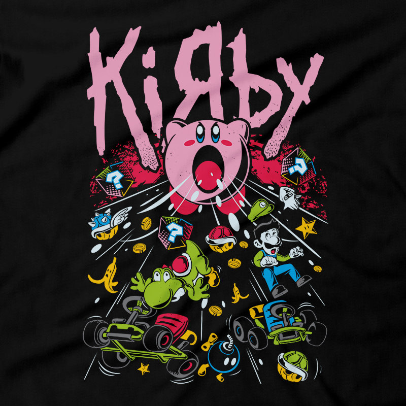 Pink mario kart 2024 shirt