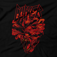 Heavy Metal Tees by Draculabyte l Made from 100% cotton, this unisex t-shirt rocks. Black T-shirt in sizes from small to 6X. Metal, Zombies, Apocalyptic, End of the World, The Last of Us, The Infected, Virus, Corona, Covid-19, Pandemic, The Last of Us Part II, Action, Adventure, Ellie, Cordyceps fungus, Joel, Naught Dog, Playstation