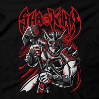 Heavy Metal Tees by Draculabyte l Made from 100% cotton, this unisex t-shirt rocks. Black T-shirt in sizes from small to 6X. Metalheads, Fighting Game, Finish Him, Arcade, Fighter, Sub Zero, Mortal Kombat 11, MK, Fatality, Blood, SNES, MK2, Raiden, 90s, 1990s, Goro, Shao Kahn, Boss, MK11, Skull, Graphic, Scorpion, Sega, Movie