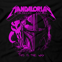 Heavy Metal Tees by Draculabyte l Made from 100% cotton, this unisex t-shirt rocks. Black T-shirt in sizes from small to 6X. Metalheads, Graphic Art, Rock, Movie, Film, Sci-Fi, Yoda, Baby Yoda, Bounty Hunter, TV Show, Mandalorian, Warrior, Boba Fett, Disney, Darth Vader, Plus, Princess Leia, Heavy Infantry, Blaster, Episode 3, This is the way, Metallica