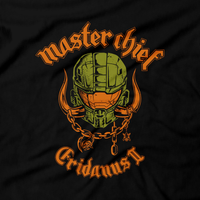 Heavy Metal Tees by Draculabyte l Made from 100% cotton, this unisex t-shirt rocks. Black T-shirt in sizes from small to 6X. Metalheads, Graphic Art, Spartan, Halo 2, 3, Motorhead, Master Chief, Grunts, John 117, Overkill, Halo: Combat Evolved, Final Boss, Bungie Studios, Red VS Blue, Covenant, Arbiter, 343, Cortana, Microsoft Xbox One, Warthog, Infinite