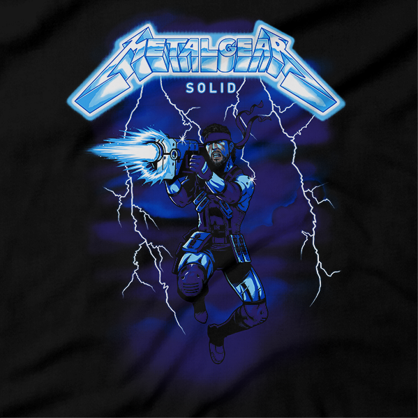 Blue top metallica shirt