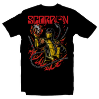 Heavy Metal Tees by Draculabyte l Made from 100% cotton, this unisex t-shirt rocks. Black T-shirt in sizes from small to 6X. Metal, Metalheads, Fighting Game, Finish Him, Arcade, Fighter, Sub Zero, Mortal Kombat 11, MK, Fatality, Blood, SNES, MK2, Raiden, 90s, 1990s, MK11, Skull, Graphic, Scorpion, Movie, Skull, Spine, Head Rip, Ice, MK3, Ninja
