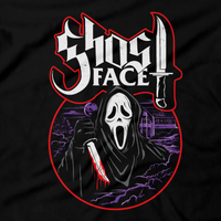 Heavy Metal Tees by Draculabyte l Made from 100% cotton, this unisex t-shirt rocks. Black T-shirt in sizes from small to 6X. Horror, Movie, Film, Scary, Halloween, Evil, Bloody, Killer, Murder, Terror, Halloween, Mask, Ghost Band, Funny, Cool, Candy, October, Knife, Death Shirt, Clothes