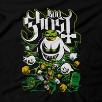 Heavy Metal Tees by Draculabyte l Made from 100% cotton, this unisex t-shirt rocks. Black T-shirt in sizes from small to 6X. Metalheads, King Boo, Ghost, Super Mario, SMB, Mario 3, Super Mario 64, Mario Kart, Mario Kart 64, Retro, Video Games, Gamer, Ghost Band, Papa Emeritus, SNES, Shirt Nintendo Shirt, Switch, N64, Graphic Art, Luigi, Luigi's Mansion