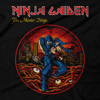 Heavy Metal Tees by Draculabyte l Made from 100% cotton, this unisex t-shirt rocks. Black T-shirt in sizes from small to 6X. Metalheads, Ninja, Dragon Sword, Demons, Ninja Gaiden, Ryu Hayabusa, NES, 8-Bit, SNES, 2, 3, Shop, Clothes, Shirt, Online, Store, Xbox, PS3, Rachel, Dead or Alive, Shinobi, Ayane, Japanese, Difficult, Video Game, Retro, Scarab, Arcade