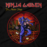 Heavy Metal Tees by Draculabyte l Made from 100% cotton, this unisex t-shirt rocks. Black T-shirt in sizes from small to 6X. Metalheads, Ninja, Dragon Sword, Demons, Ninja Gaiden, Ryu Hayabusa, NES, 8-Bit, SNES, 2, 3, Shop, Clothes, Shirt, Online, Store, Xbox, PS3, Rachel, Dead or Alive, Shinobi, Ayane, Japanese, Difficult, Video Game, Retro, Scarab, Arcade